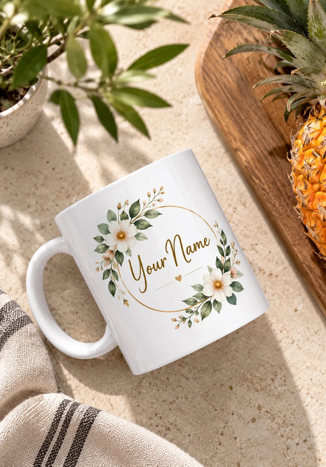 Custom drinkware details