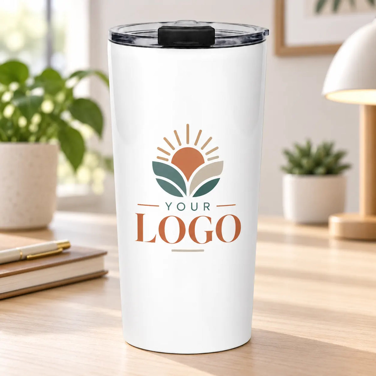 Vitrelic Tapered stainless steel tumbler
