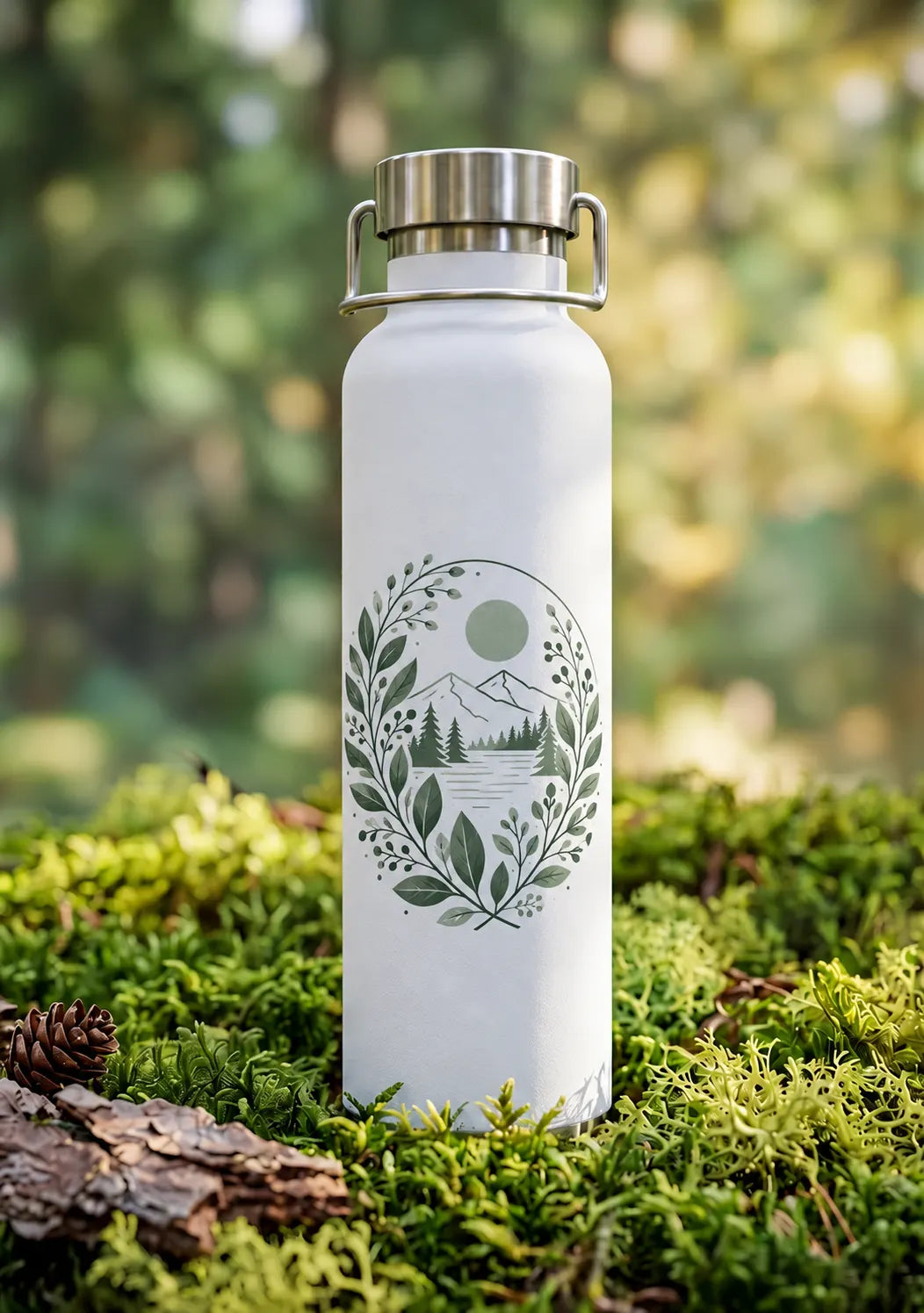 Vitrelic Copper Vacuum Insulated Bottle