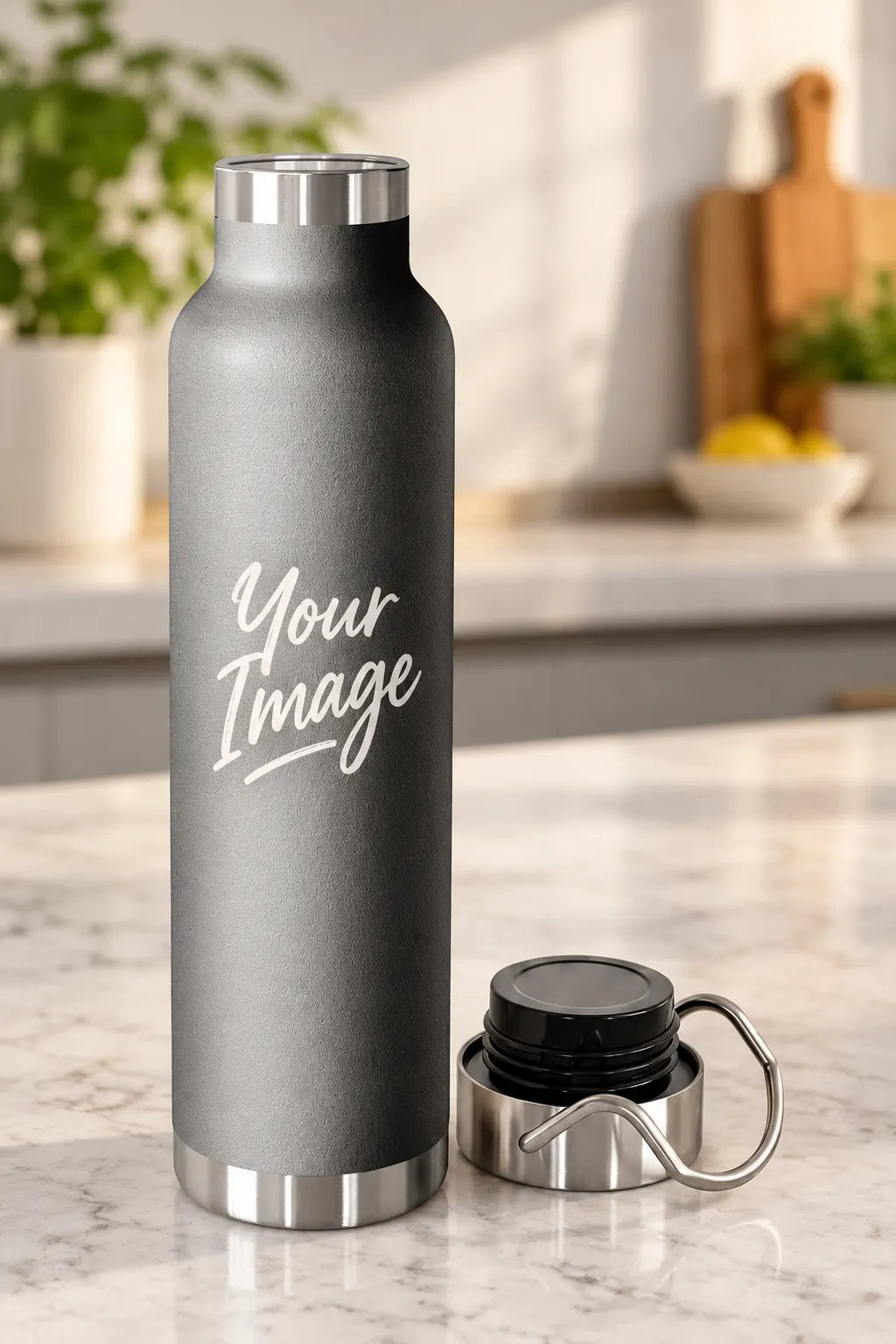 Vitrelic Copper Vacuum Insulated Bottle