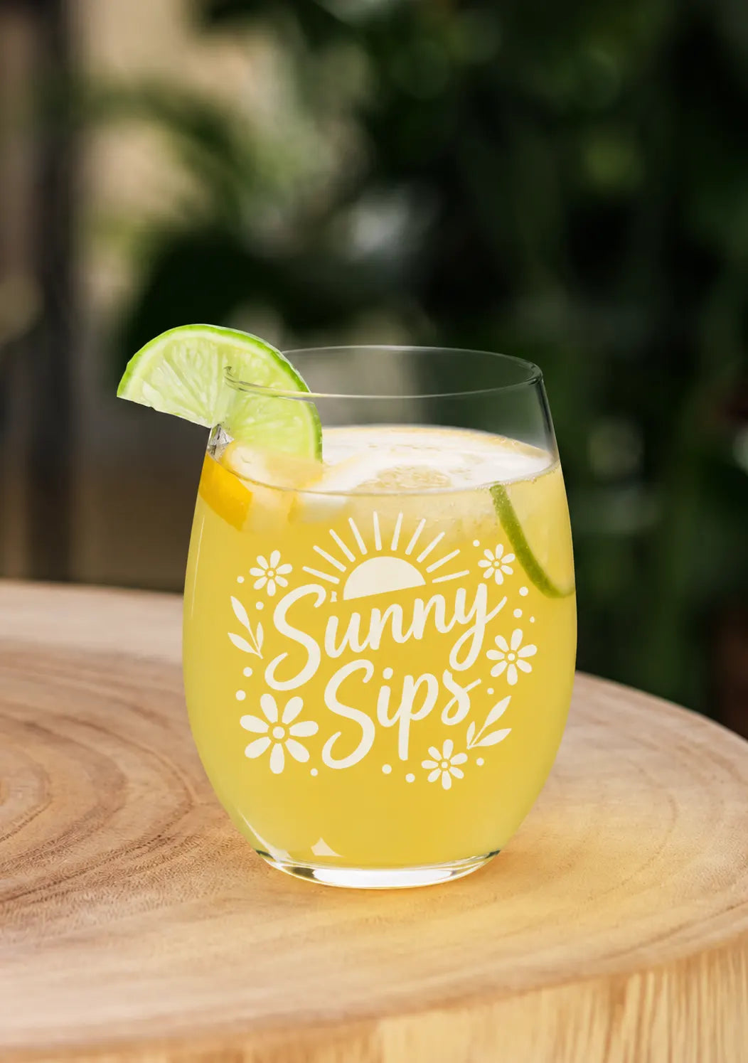 Custom drinkware details