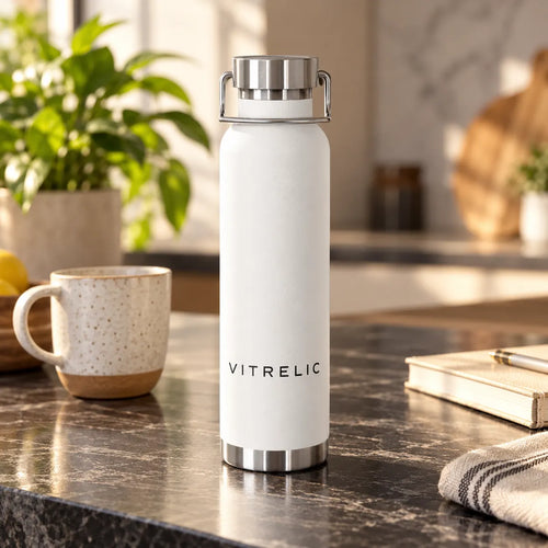 Vitrelic vakuumisolierte Trinkflasche aus Kupfer