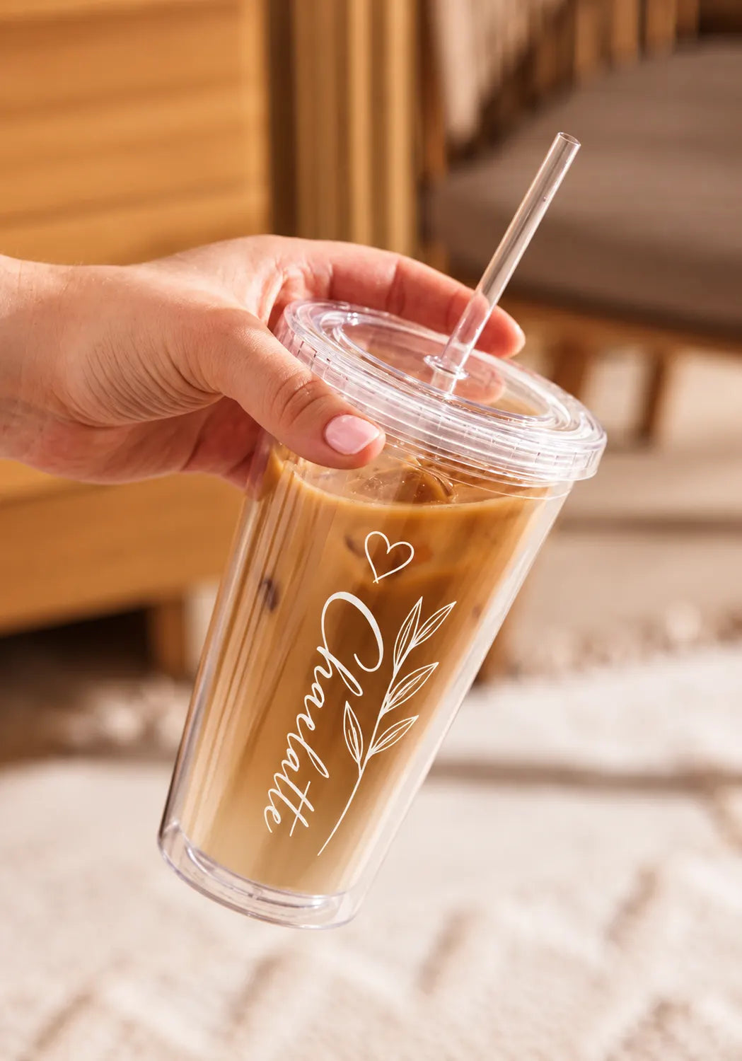 Vitrelic Clear plastic tumbler