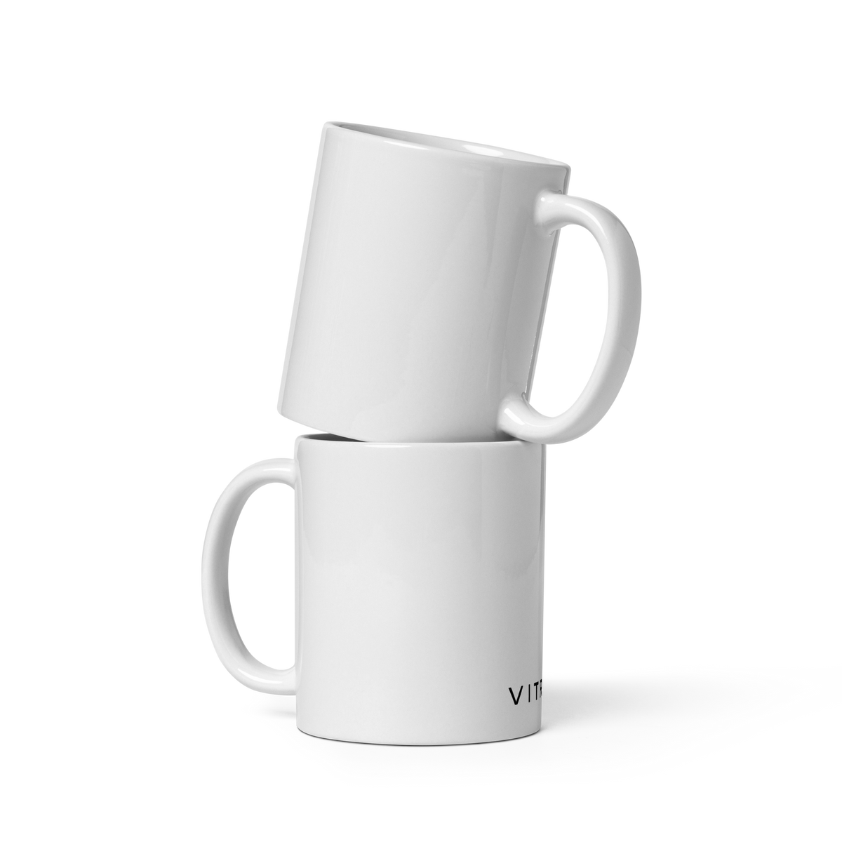 Vitrelic White glossy mug