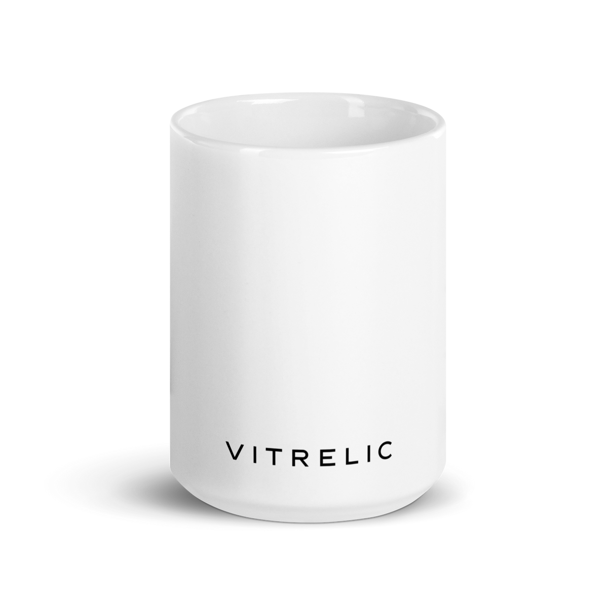 Vitrelic White glossy mug